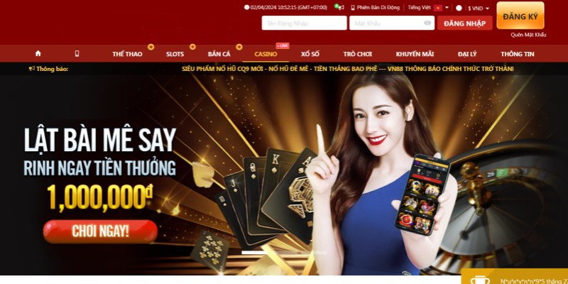 Tổng quan về sảnh Casino SV88